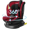 Image de Reecle i-Size Siège Auto 360° Pivotant ISOFIX 40-150 cm de la naissance à 12 ans (0-36 kg) ECE R129 Rouge