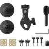 Image de Kit Support Moto Insta360 Pour Caméra X5 X4 X3 X2 Et Rs Noir