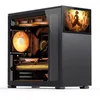 Image de Boîtier ATX - JONSBO - D41 - Verre trempé - Noir - Design élégant