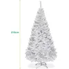 Image de Costway Sapin De Noël Arbre De Noël Artificiel Pour Décoration De Noël Matériau Pvc Avec Pied