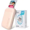 Image de Imprimante photo portable - LIENE - 2x3 - Bluetooth 5.0 - ZINK sans encre - 50 feuilles autocollantes