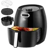 Image de Friteuse Sans Huile à Air 6.5L UTEN - 6.5L Air FryerÉcran Tactile LED1800WMinuteur et Température Téglable