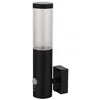 Image de Applique LED - RIGA - W1S - GU10 - IP44 - Noir - Détecteur de mouvement