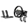 Image de Pack volant gaming et pédales moza r3 racing noir pour pc