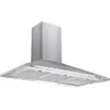Image de Hotte murale 90cm 406 m3h classe a++ filtres inclus inox 201ss90 201SS90