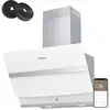 Image de Hotte aspirante 60cm tactile & app contrôle 650m3h a+++ booster blanc 736nwh60 CBCW6736N