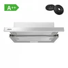 Image de Ciarra Cbcs6906d-ow Hotte Tiroir Téléscopique 60cm 370m³/h Classe A++ Inox