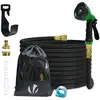 Image de Vounot Tuyau D’arrosage Extensible 15m Renforce Avec Accessoires Noir