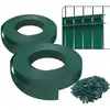 Image de Vounot Kit De Lamelles Occultantes Pvc Brise Vue 150m X 4.7cm Avec 300 Clips Vert