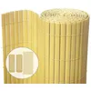 Image de VOUNOT® Canisse PVC brise vue ultra renforce avec attaches de fixation 90x300cm beige