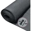Image de Vounot Brise Vue Occultant En Hdpe 150g/m² 1.5x10m Avec Attaches De Fixation Anthracite