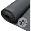 Image de VOUNOT® Brise vue occultant en HDPE 150g/m² 1x10m avec attaches de fixation anthracite