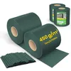 Image de VOUNOT® Brise vue occultant PVC 450g/m2 19cm x 140m Vert