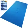 Image de Vounot Bache Piscine Rectangulaire En Polyethylene 160 Gr/m2 5x10m Bleue Foncé