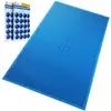Image de Vounot Bache Piscine Rectangulaire En Polyethylene 160 Gr/m2 6x12m Bleue Foncé