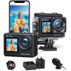 Image de Caméra Sport WOLFANG GA200 - 4K Double Écran avec Stabilisateur EIS et Étanche jusquà 40M