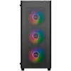 Image de Unykach Gaming Mir 100 Bureau Noir, Transparent