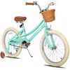 Image de Vélo pour filles - JOYSTAR 20 pouces - Vert - Freins à étrier - Panier inclus