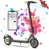 Image de Trottinette électrique Pliable -5TH WHEEL-10-350W-25km/h-Autonomie 32km-Clignotants Avant Arrière-Cadeaux de Noël