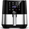 Image de Friteuse à Air Chaud Electrique Multifonction 5.5L - UTEN - Écran Tactile LCD - 7 Programmes - 1700W