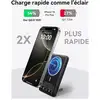 Image de Batterie externe iniu pb magpro slim 5k mah magnet+ usb c + cbl usb c bk pb5magprosbk INIUPB5MAGPROSBK