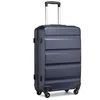 Image de Valise de voyage - KONO - 75x51x28 cm - Rigide - Légère - 4 roulettes 360° - Cadenas TSA