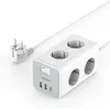Image de TESSAN Multiprise 6 Prises avec USB C 1 USB C et 2 USB A9 en 1 Prise Electrique avec InterrupteurRallonge Electrique 2M3600W