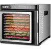 Image de Déshydrateur alimentaire inox YASHE · 9 plateaux · 35 75°C · 1000W · Minuterie 48h