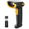 Image de Inateck Scanner Code Barre Bluetooth Lecteur Code Barre sans Fil Portable Douchette Code Barre 1D 2D QR Code avec APP et SDK