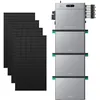 Image de Zendure SolarFlow 2400 Pro - Batterie Solaire 2400W 24-168kWh avec 3xAB3000L (8.64 kWh) avec 450Wx4 Panneau Bifacial