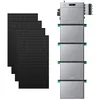 Image de Zendure SolarFlow 2400 Pro - Batterie Solaire 2400W 24-168kWh avec 4xAB3000L (11.52 kWh) avec 450Wx4 Panneau Bifacial