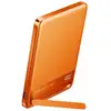 Image de Powerbank magsafe modèle magpro slim 5000mah qi2 15w avec support et câble usb-c iniu orange INIUPB5MAGPROSQI2OR