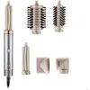 Image de Lecomely AirEdge A3 Multi-styler 5 en 1 - sèche-cheveux ionique - brosse soufflante - boucleur automatique - brosse ovale - Gris