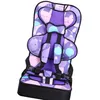 Image de SURENHAP Siège dauto convertible Siège de voiture dappoint à dossier haut Siège de bébé convertible en auto siege Rouge Violet