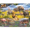 Image de Jeu de casse-tête Maxi Savane Africaine - LARSEN - 43 pièces - Multicolore - Intérieur