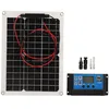 Image de Kit de Panneau Solaire 300W DC 12V 24V 50A Étanche IP67 Haute Efficacité Panneau Solaire et Contrôleur de Charge Solaire