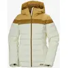 Image de Veste à capuche Helly Hansen Imperial Puffy blanc perle jaune femme - S