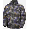 Image de Veste Helly Hansen Yu 23 Reversible Puffer vert chrome lilas orange - L