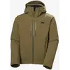Image de Veste à capuche Helly Hansen Alpha LifaLoft RECCO Ski Free vert canne - XXL