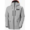 Image de Veste à capuche Helly Hansen Garibaldi 2.0 RECCO Ski Free gris clair orange - M