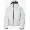 Image de Veste à capuche Helly Hansen Nora Short Puffy Ski Free blanc bleu violet pastel femme - XL