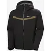 Image de Veste à capuche Helly Hansen Panorama 2.0 Isolée Ski Free noir graphite marron - L