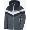 Image de Veste à capuche Helly Hansen Imperial Puffy Ski Free gris bleu blanc femme - XS