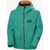 Image de Veste à capuche Helly Hansen Emiko Shell 3L RECCO Ski Free bleu turquoise - XL
