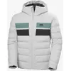 Image de Veste à capuche Helly Hansen Bossanova Puffy Ski Free gris clair noir - XL