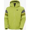 Image de Veste à capuche Helly Hansen Panoramic vert lime gris olive marron - L
