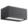 Image de Applique murale noire d'extérieur led nene 6.4 cm