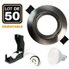 Image de Spot encastrable - EUROPALAMP - GU10 - 50 pièces - 7W LED - Blanc Froid 6000K