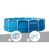 Image de Kit Piscine Tubulaire Intex Metal Frame Ronde 4,57 X 1,22 M