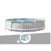 Image de Kit piscine tubulaire Intex Prism Frame ronde 366 x 076 m + 6 cartouches de filtration